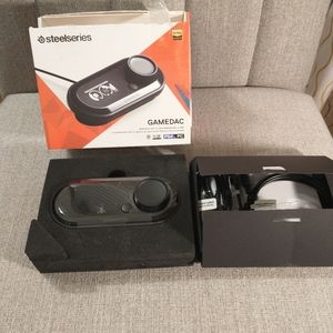 SteelSeries - GameDAC Hi-Res Headphone Amplifier - Black Open Box